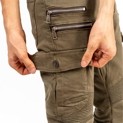 Glevane RoadDenim™ Black Motorcycle Jeans