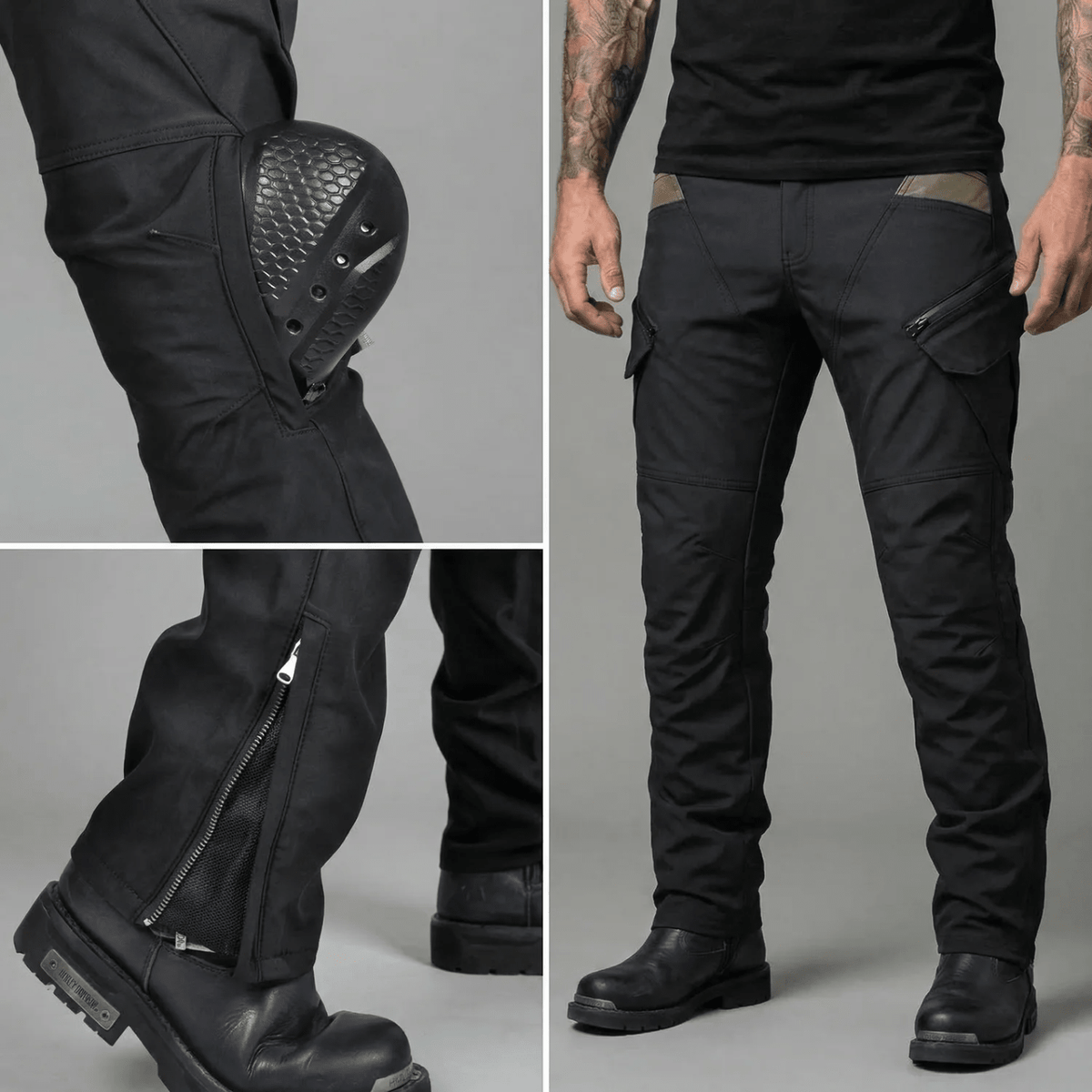 Glevane RideShield™ Green Motorcycle Pants