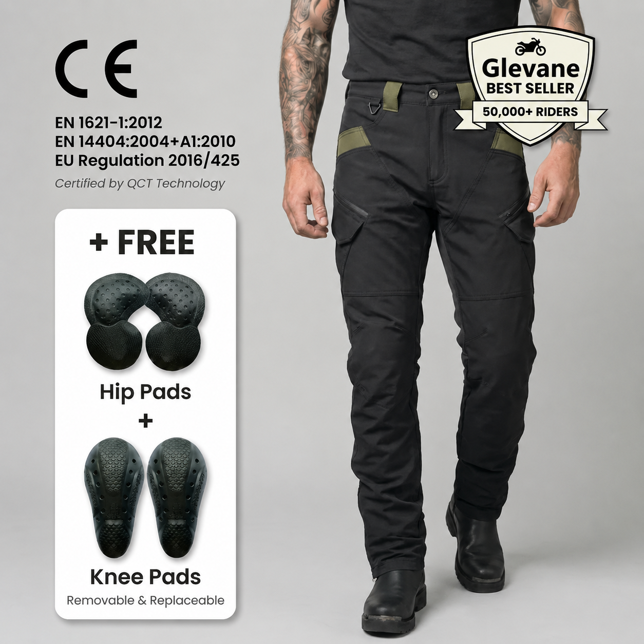 Glevane RideShield™ Motorcycle Pants AU